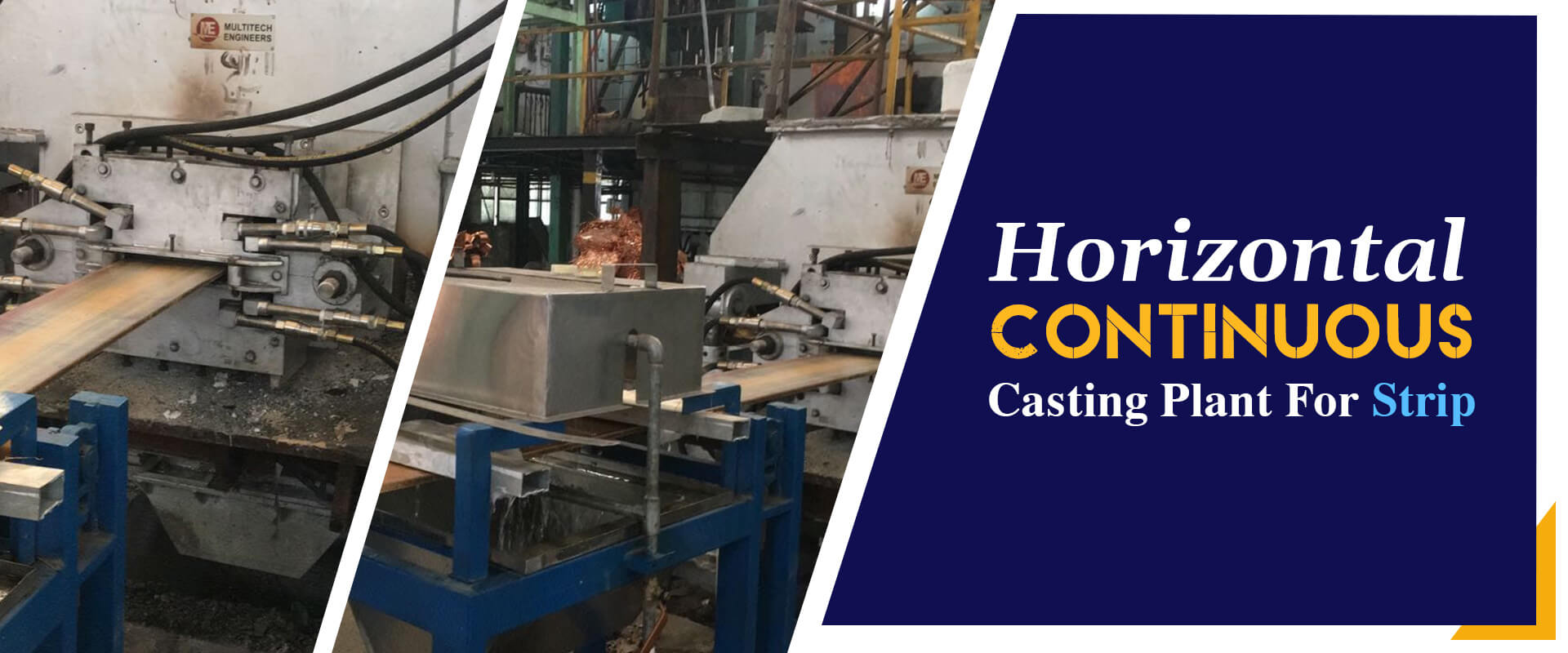 Horizontal Continuous Casting Plant For Strip