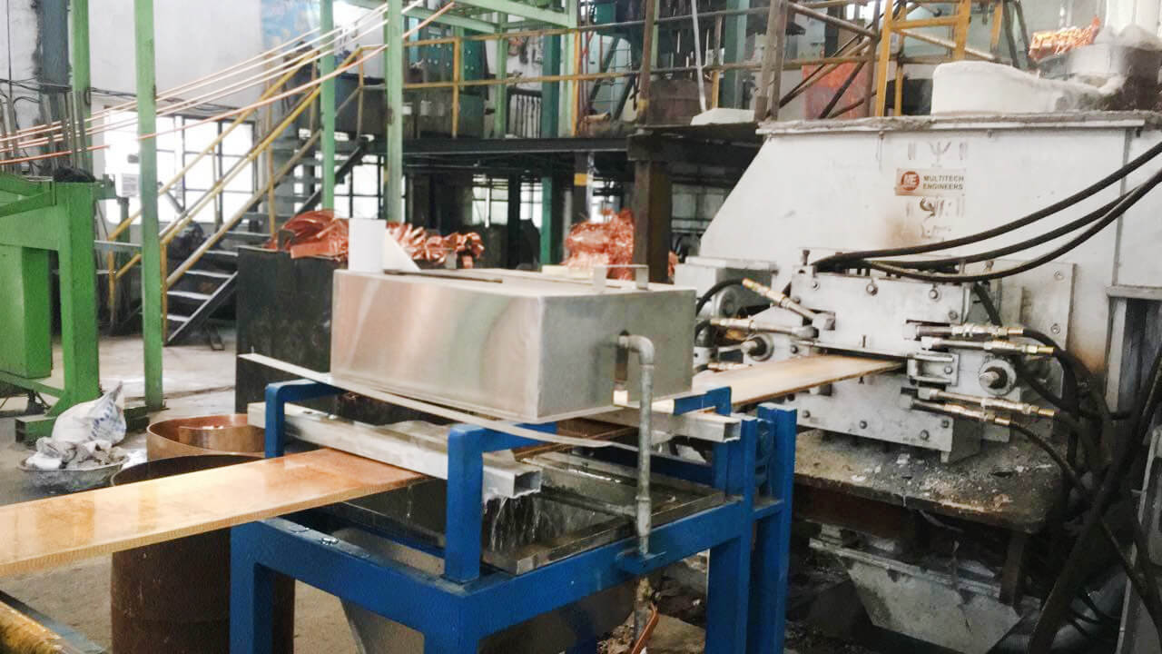 Induction Furnaces And Continuous Casting Plant