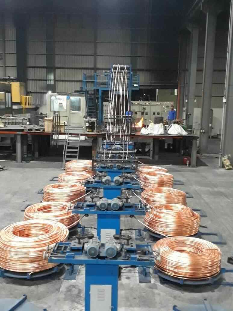 Vertical Continuous Casting Plant For Copper Rod Casting In Chennai